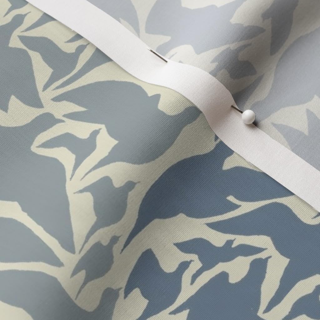 Spoonflower Fabric - Tale Pigeon Extinct Animal Endangered Bird Cloud Wave Flight Printed on Cotton Poplin Fabric by The Yard - Sewing Shirting Quilting Dresses Apparel Crafts