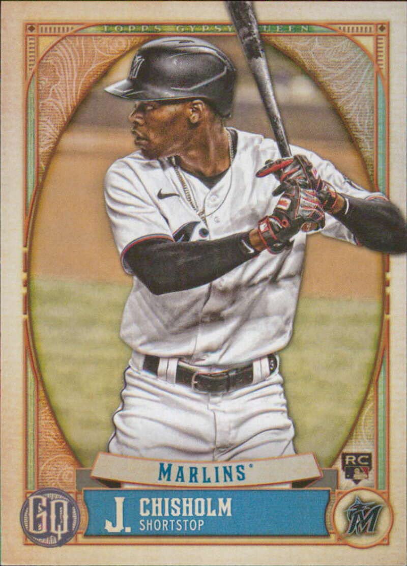 Amazon.com: 2021 Topps Gypsy Queen #69 Jazz Chisholm Miami Marlins 