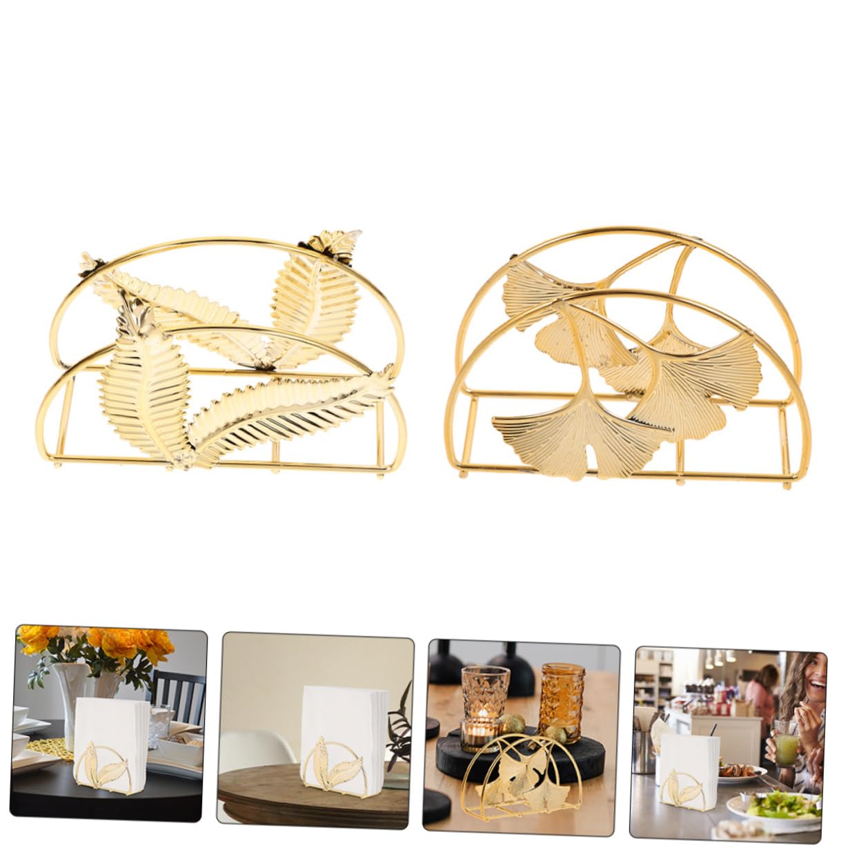 Amosfun 6 Piezas Servilletero Sostenedor Del Tejido Dispensador De Servilletas De Mesa Cajas De Servilletas Dispensadores De Servilletas Suministros De Restaurante Planchar