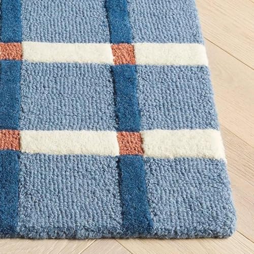 Image of Sifa Carpet Hand Made Tufted Area Rug | Soft Wool Carpet with Cotton Backing | Elegant Home & Office Floor Decor Weight- (18 Pound) Size-(138X198Cm) 4.6x6.6 Feet,