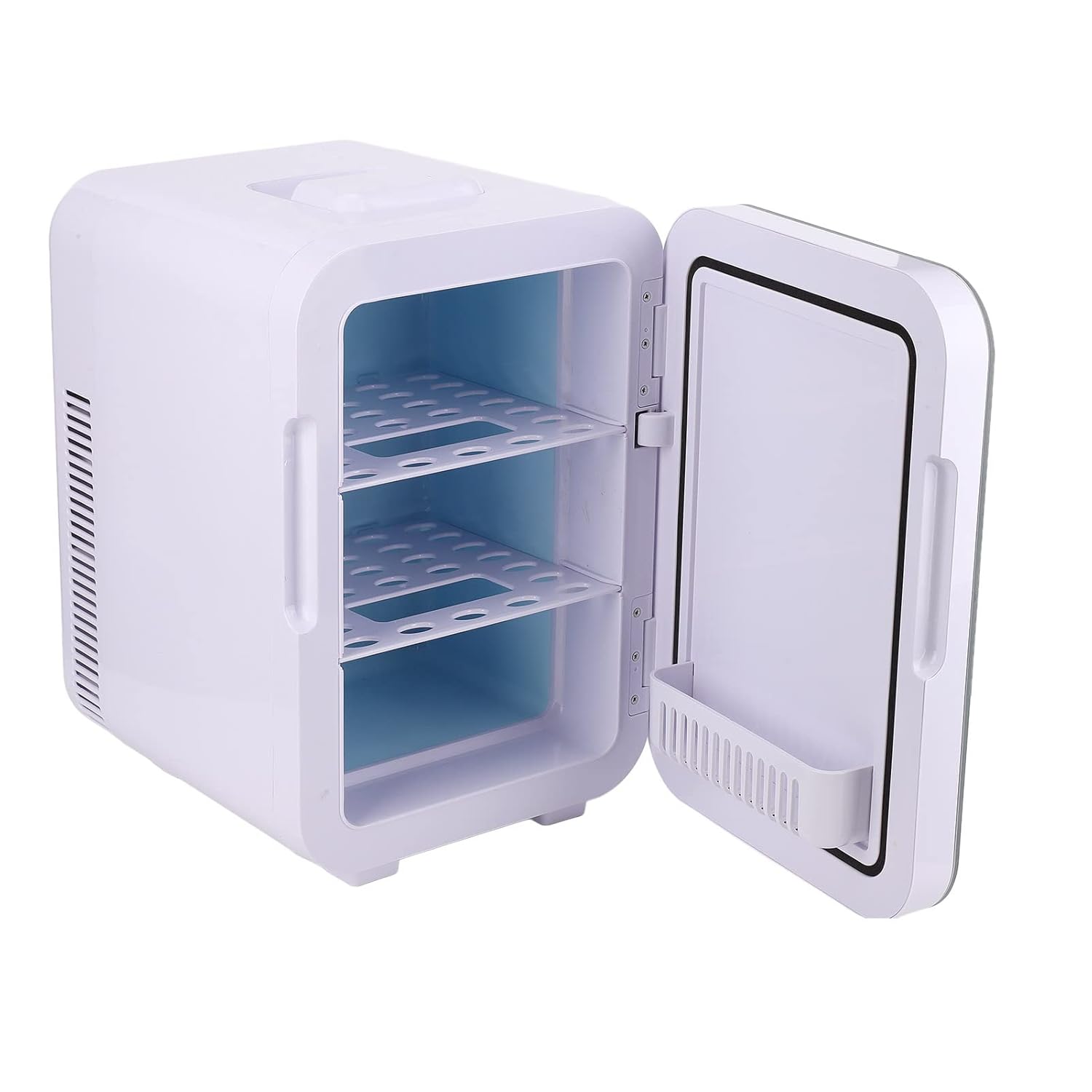 Mini Fridge 8 Litre, Portable Mini Cooler Warmer with LED Light ECO