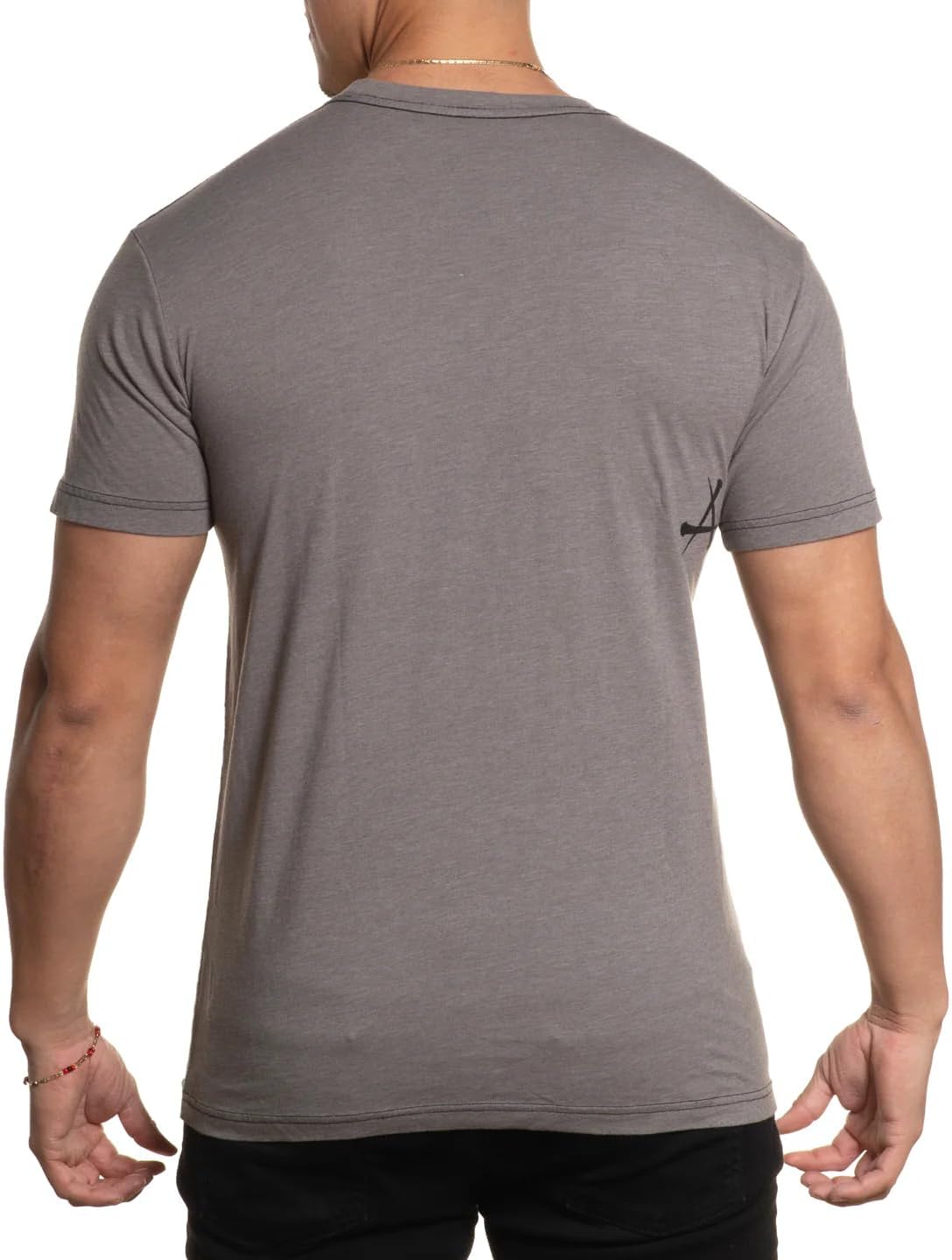 Affliction Men's T-Shirt, Vintage Gothic Cross Vault Design, Short Sleeve Graphic Print, Y2K - Image 2