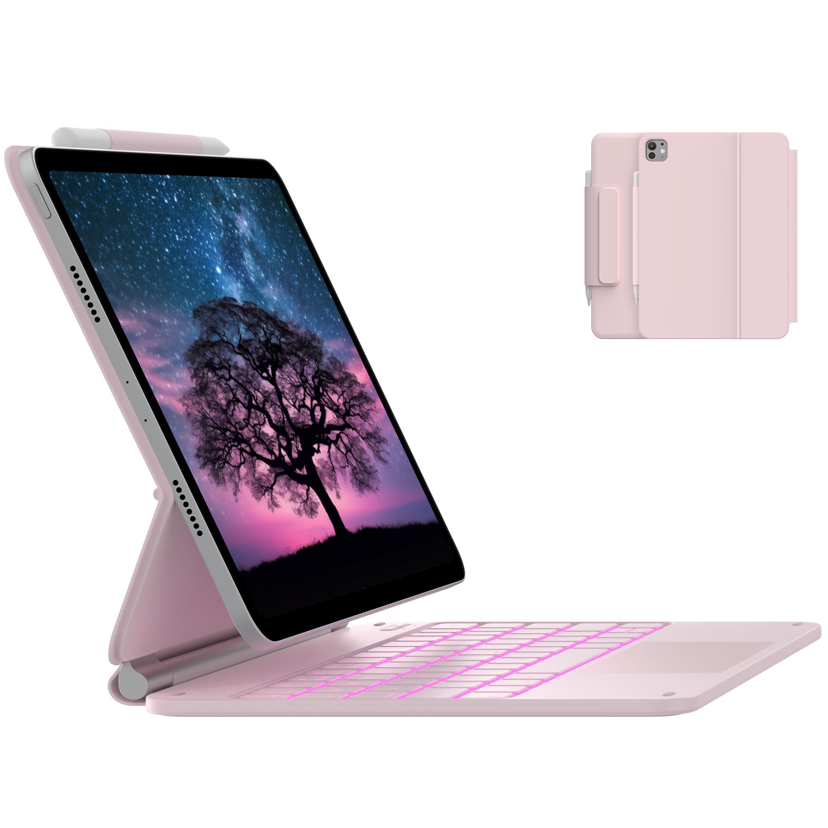 typecase Keyboard Case for iPad Air 11 &amp; Pro 11 Gen 1-4, Magnetic Stand