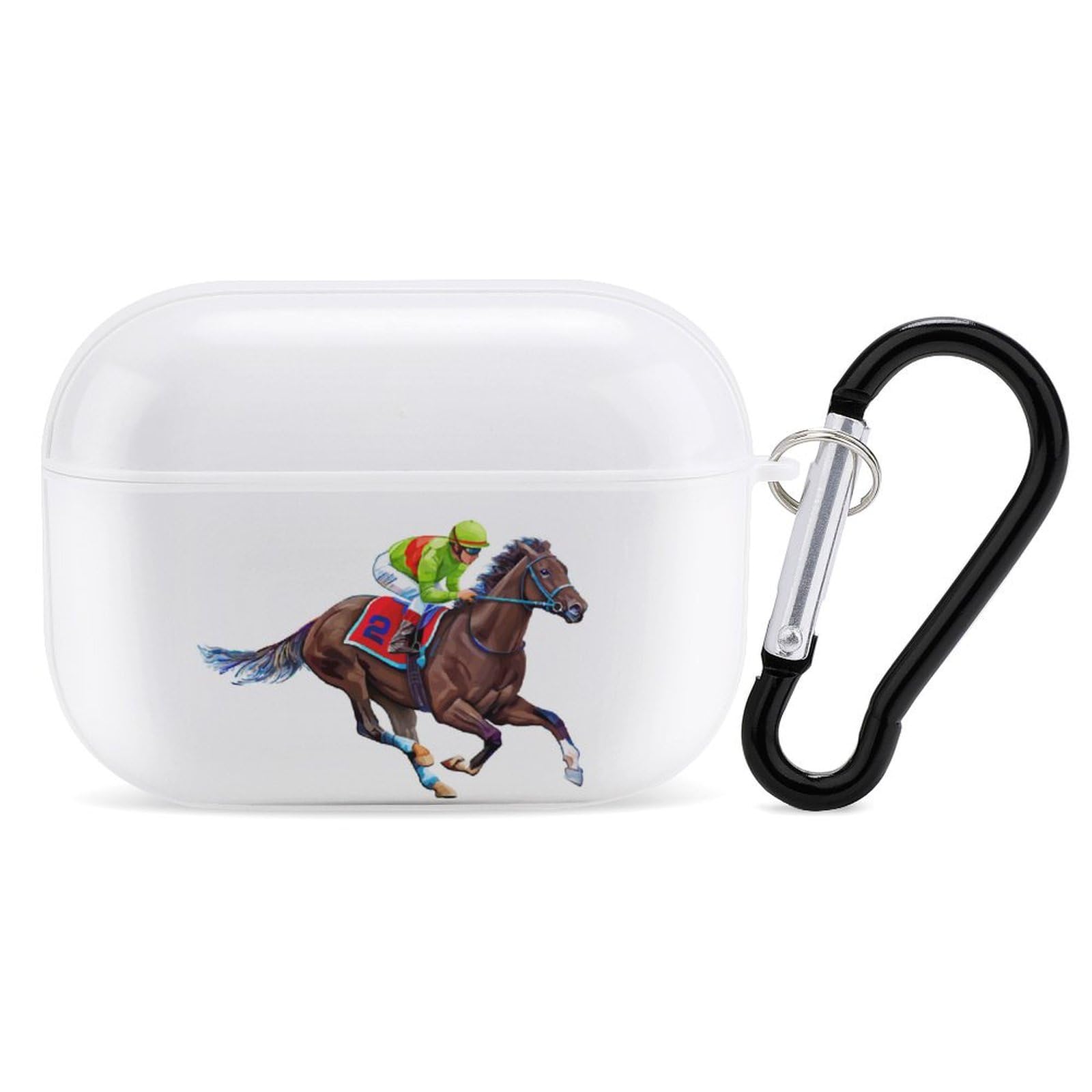 Amazon | うま 馬柄 馬術 競馬 AirPods Pro2 ケース 2022年9月発売 