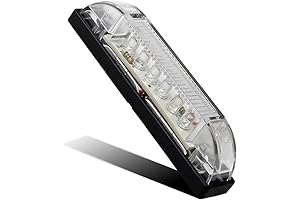 Partsam 4" Ultra-Thin Camper Shell Utility Light Bar