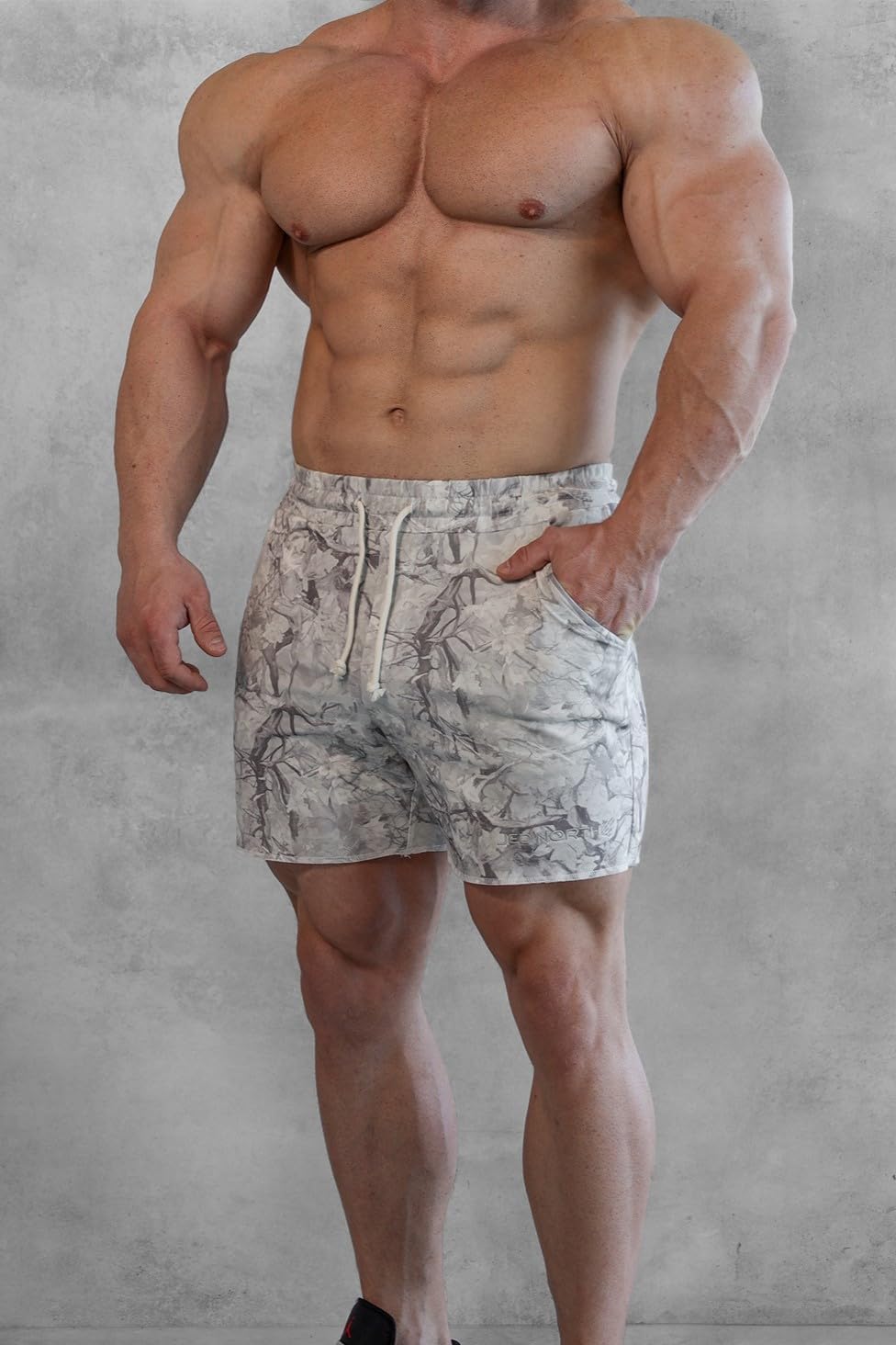 Jed North Men's 5" Inseam Bodybuilding Powerlifting Athletic Workout Shorts