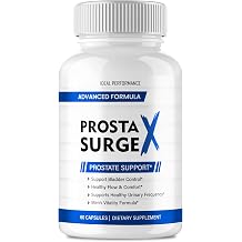 Prosta Surge X for Men Capsules, ProstaSurge X for Prostate Supplement Pills - Maximum Strength, All Natural for Wellness & Comfort, ProstaSurgeX for Overall Health & Wellness Reviews 60 Capsules