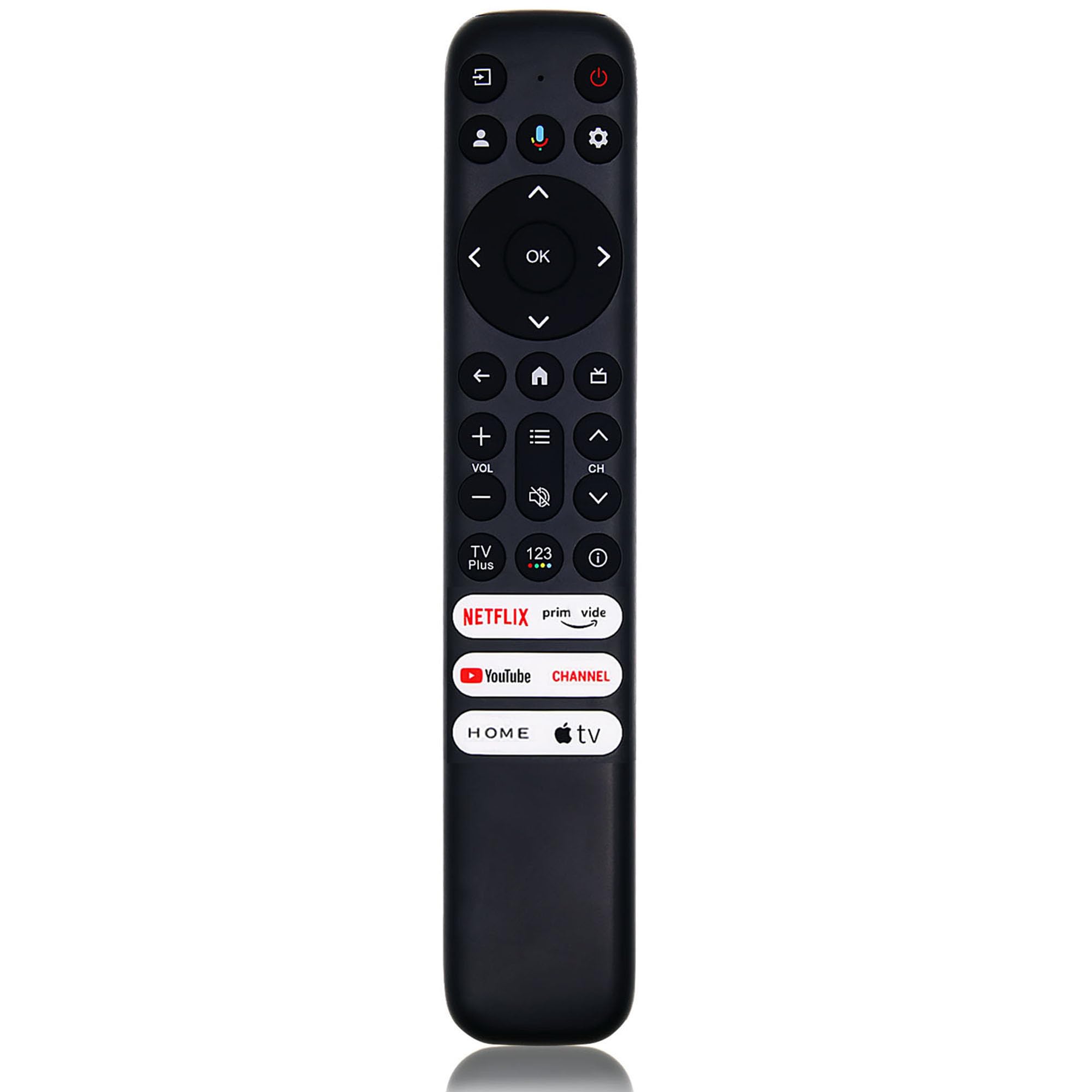 New Replacement TCL Remote Control fit for TCL Google TV Remote Control, RC813 Remote Compatible with All Smart TVs Q550G Q650G Q670G Q750G QM850G S370G S450G