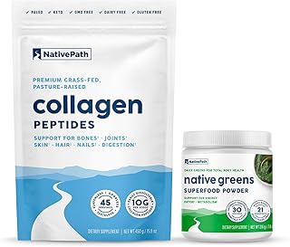 NativePath Duo Collagen 45 Servings and Native Greens 30 Servings