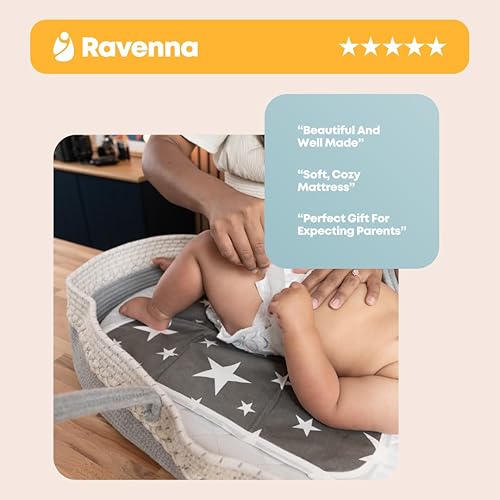 Miniatura 7 de Cambiador portátil suave y elegante para bebés  Moderno organizador de cambio de pañales para recién nacidos con almohadilla impermeable  Seguro,