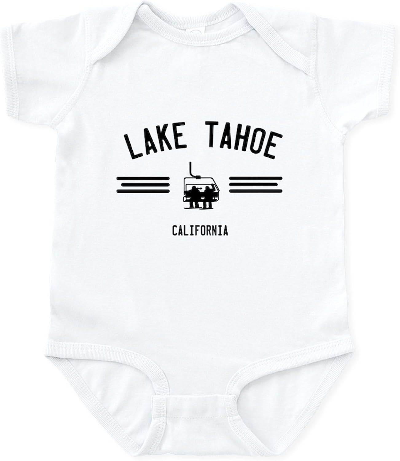 CafePress Lake Tahoe California Body Suit Cute Infant Bodysuit Baby Romper