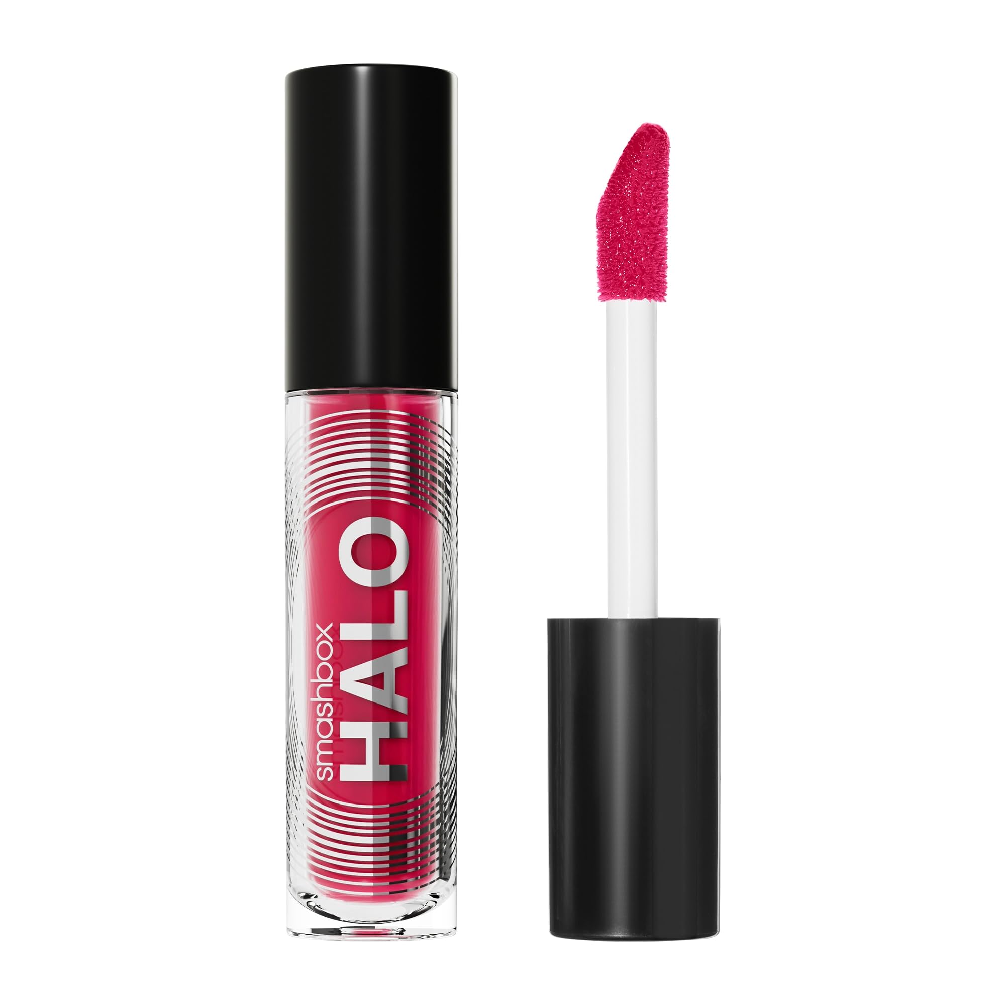 Smashbox Halo Plump Glow Lip Gloss Non-Sticky Hydrating Plumping Lip Gloss with 6-Hour Shine Hyaluronic Acid and Vitamins