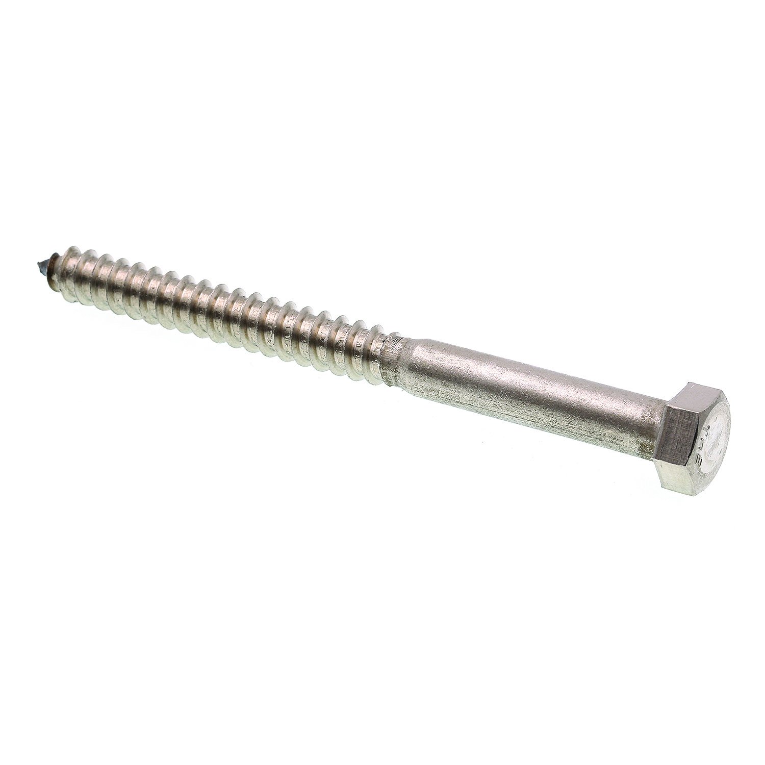 Vis à tête hexagonale inox 1/2 x 6 po idéale pour construire une terrasse ou une pergola en bois