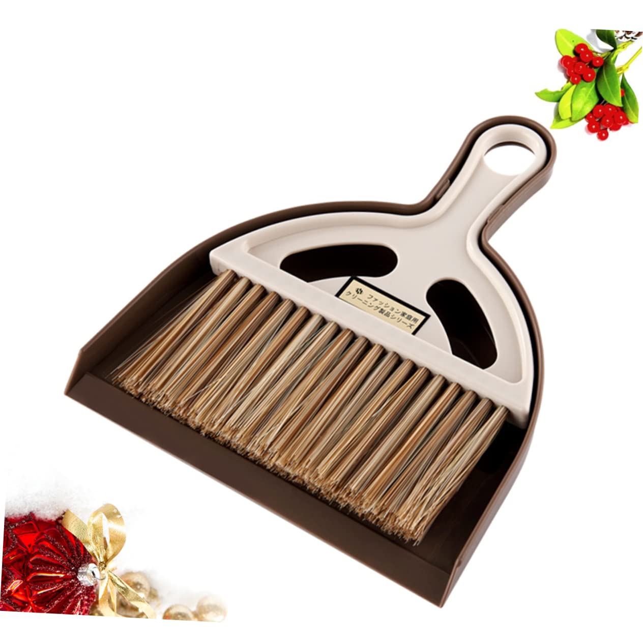 Beavorty Set Computer Brush Table Brooms Dustpan Computer Cleaner Broom and Dustpan Small Hand Broom Dust Pan Table Desk Keyboard Computers Cleaning Brush Child Cleaning Kit Furniture White