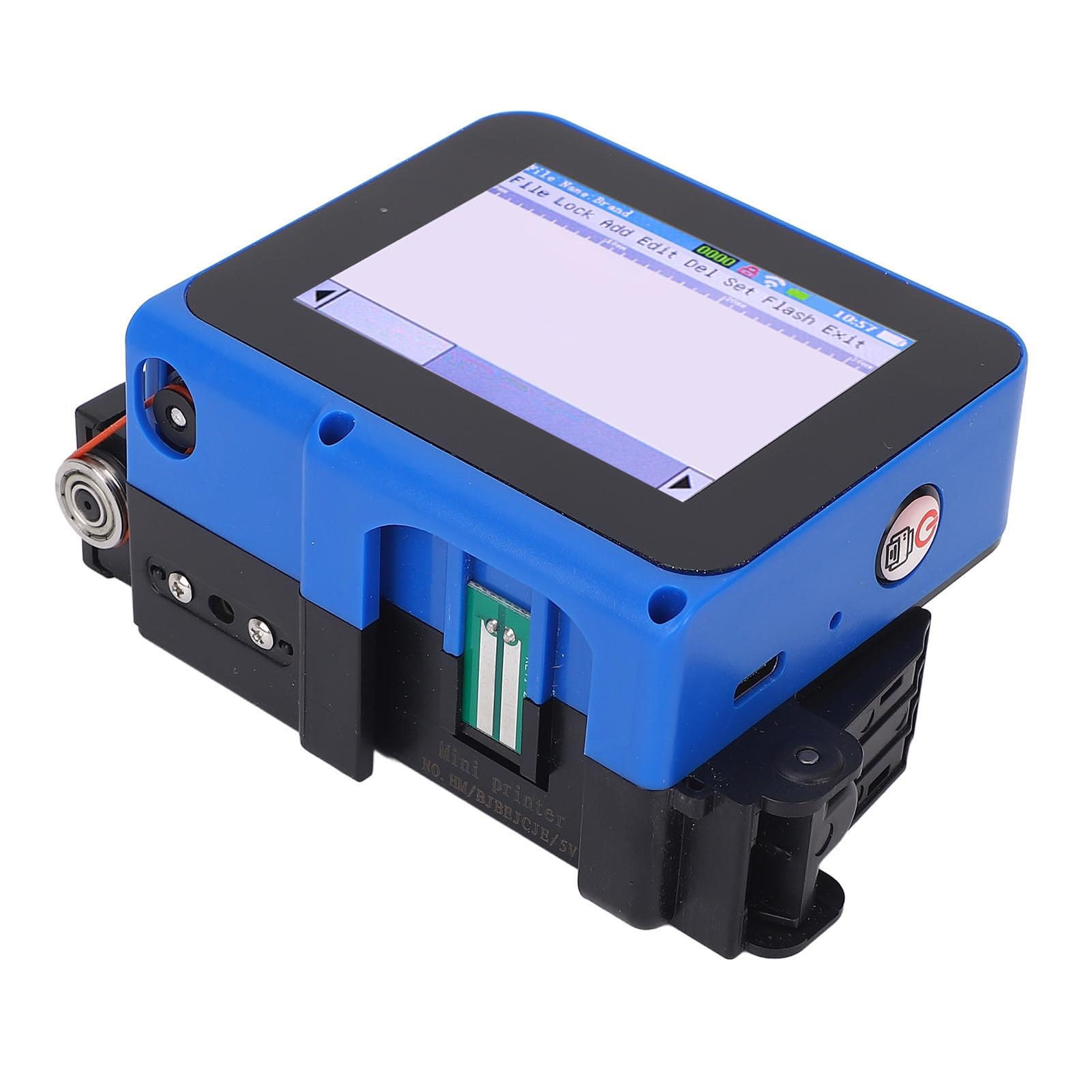 Hyuduo Stampante a Getto D'inchiostro Portatile 12,7 Mm con Touchscreen