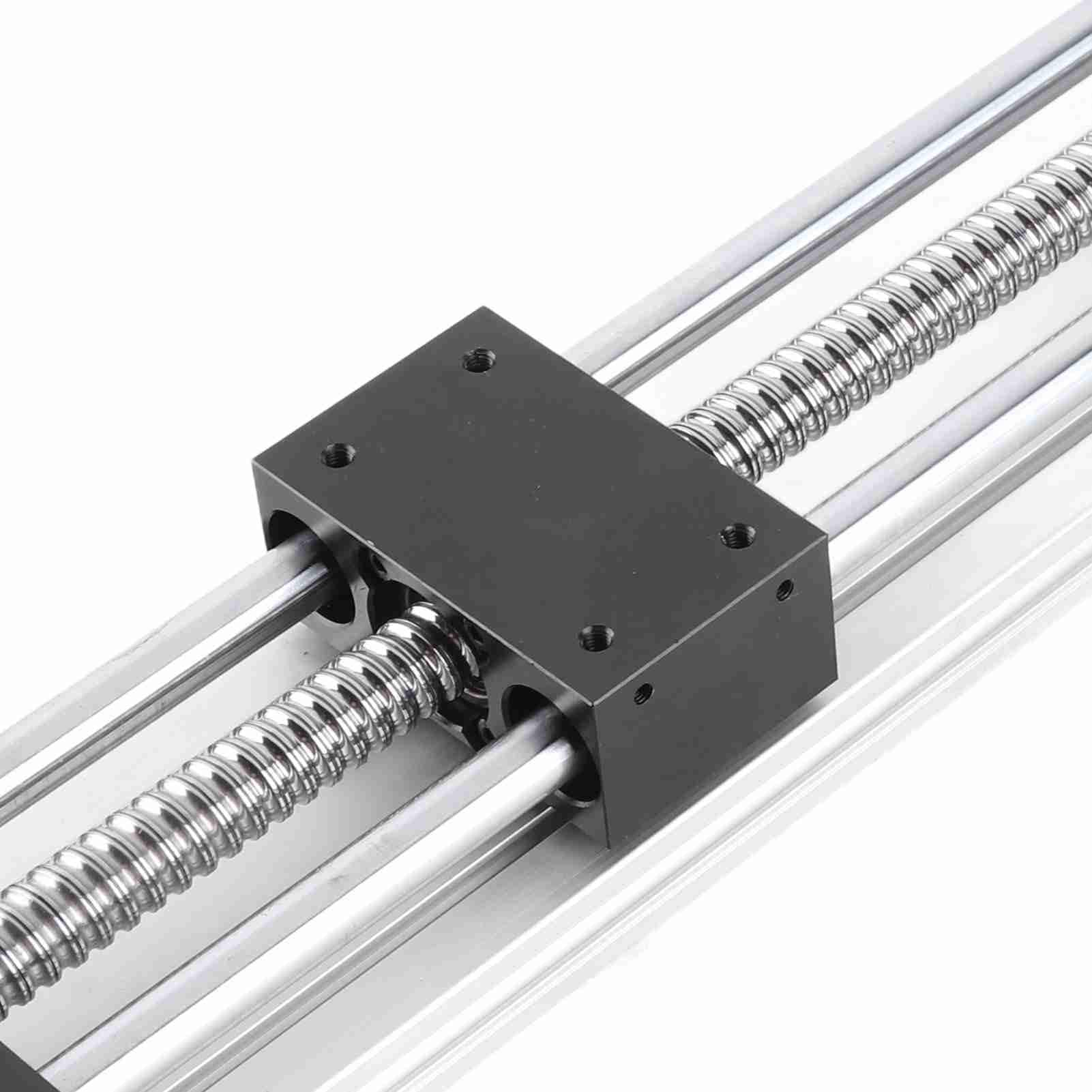 Rail de Guidage Linéaire à Vis à Billes Aluminium 300mm pour Table CNC Actionneur Précision
