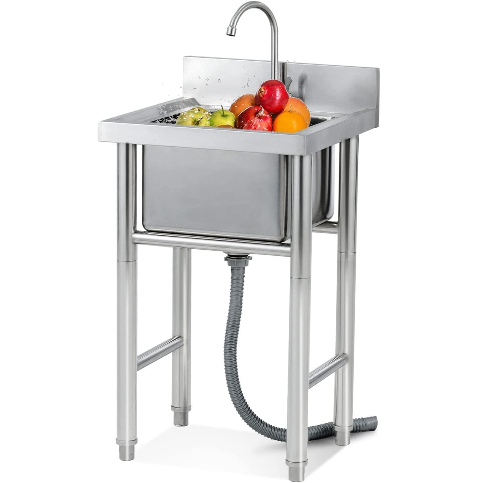 Évier de cuisine antirouille pour éliminer les fuites et éclaboussures