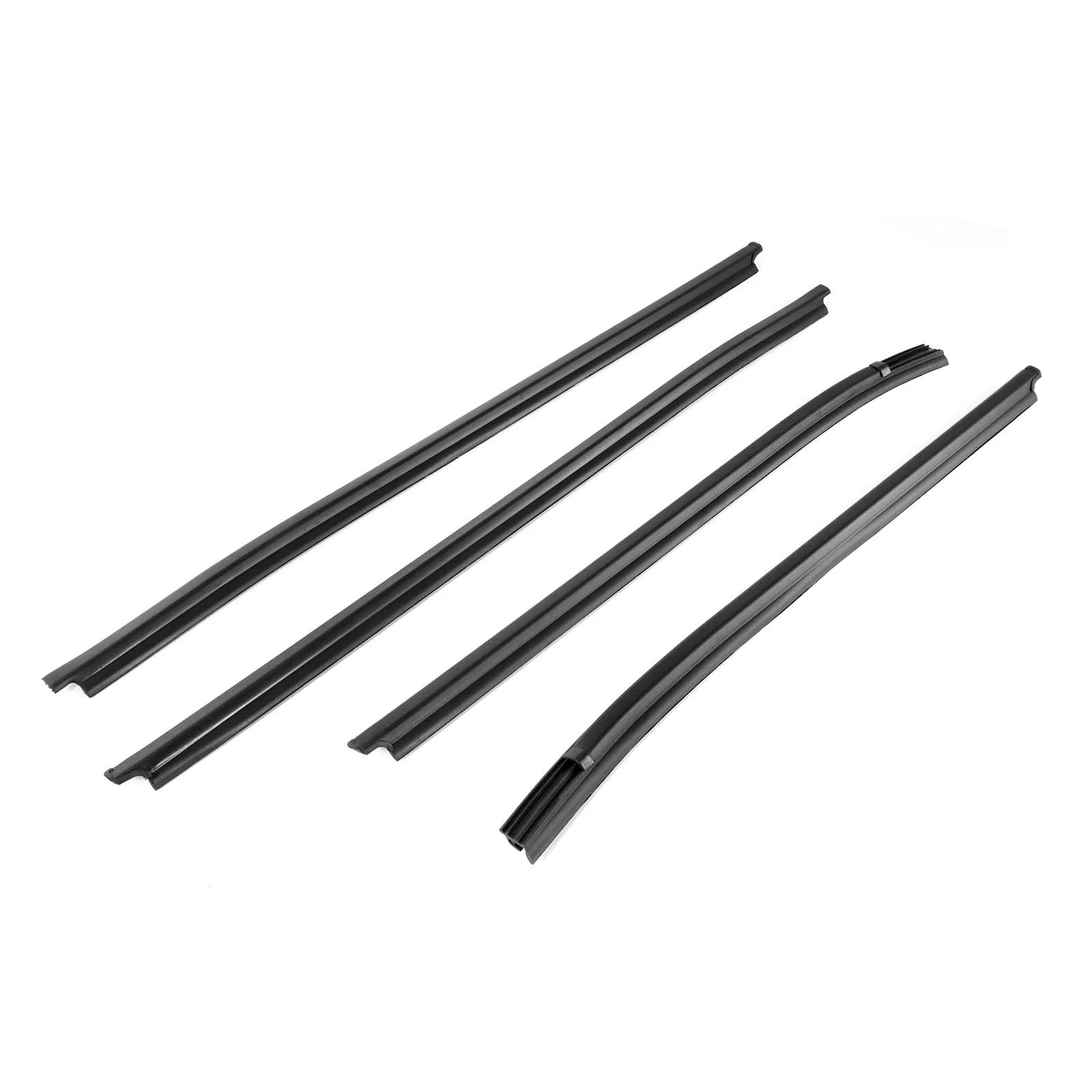 Lkhjdbiy One Color Car Edge Fit For Hilux Sr5 4Doors 2005-2015 Car Side Windows Weather Strips Door Window Sealant Strip Seal Weatherstrip