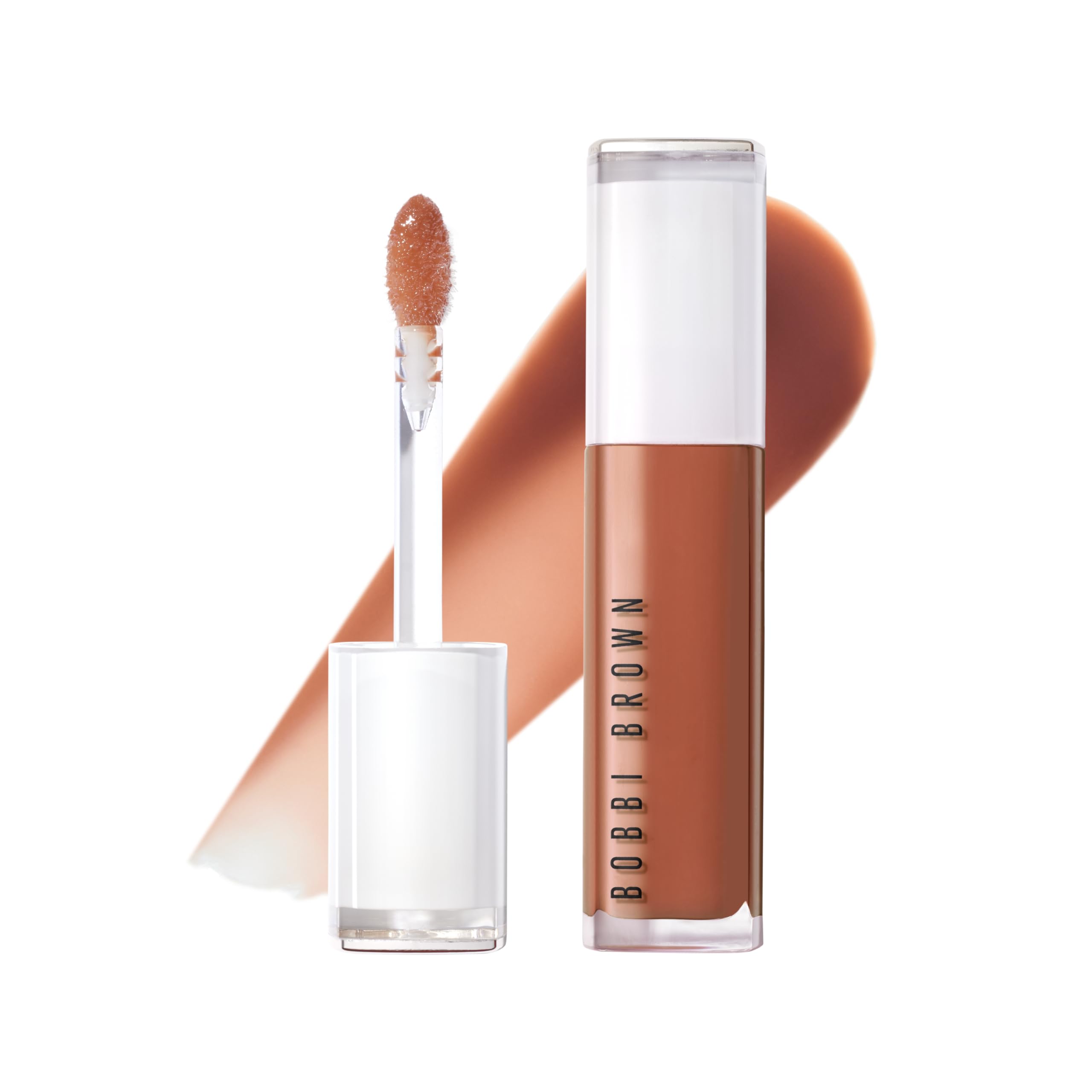Bobbi Brown Extra Plump Lip Serum | Hydrating, Conditioning, Lip-Plumping Serum | With Botanical Oils & Hyaluronic Acid, 0.2 Fl Oz, Bare Cocoa