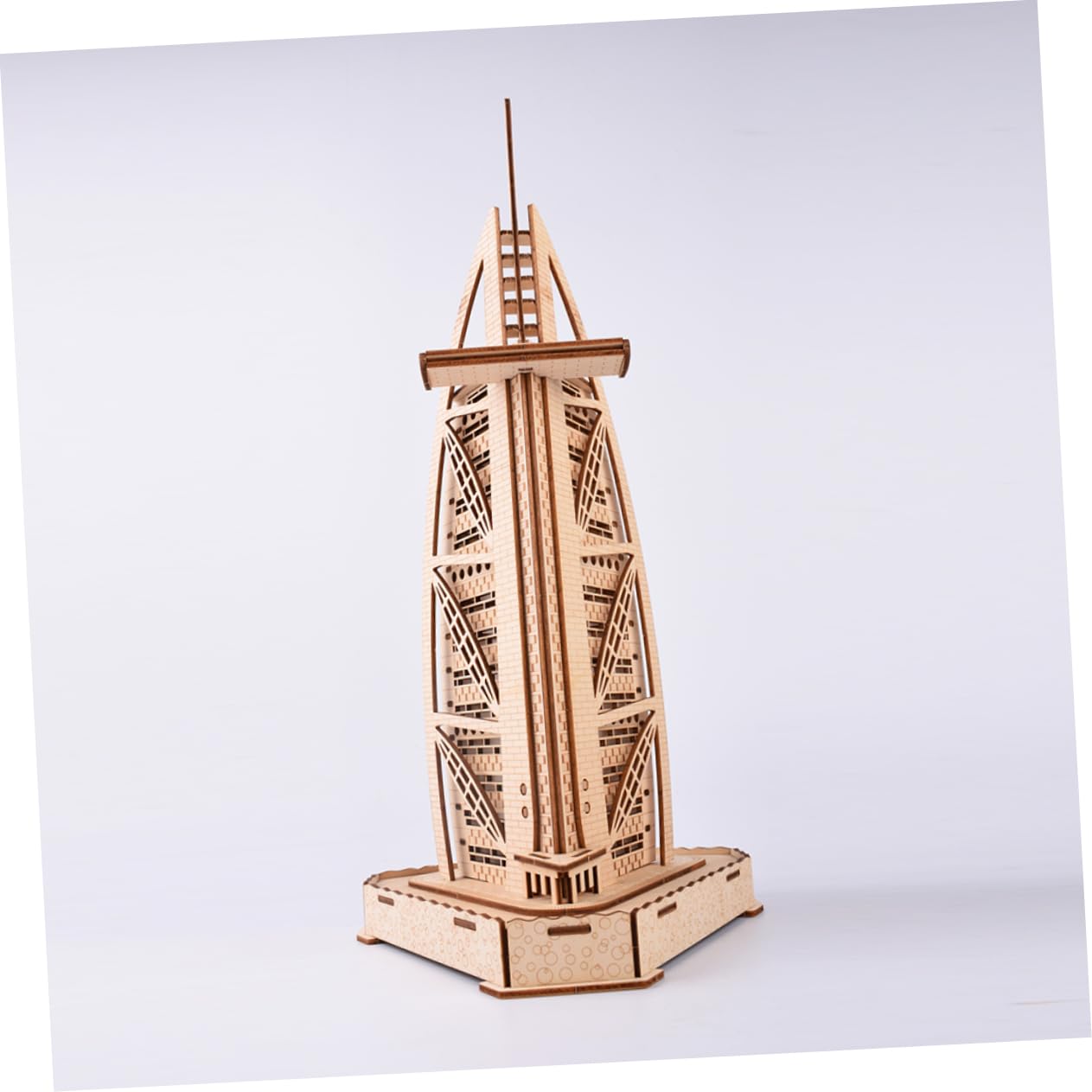 Puzzle 3d in Legno per Ragazzo Ragazza, Hotel Fai da Te Khaki