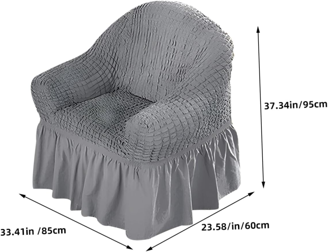 Cabilock Recliner Stretch Sofa Slipcover Cover for Lounge Chairs and Recliners Easy to Install Machine Washable Elegant Design for Use