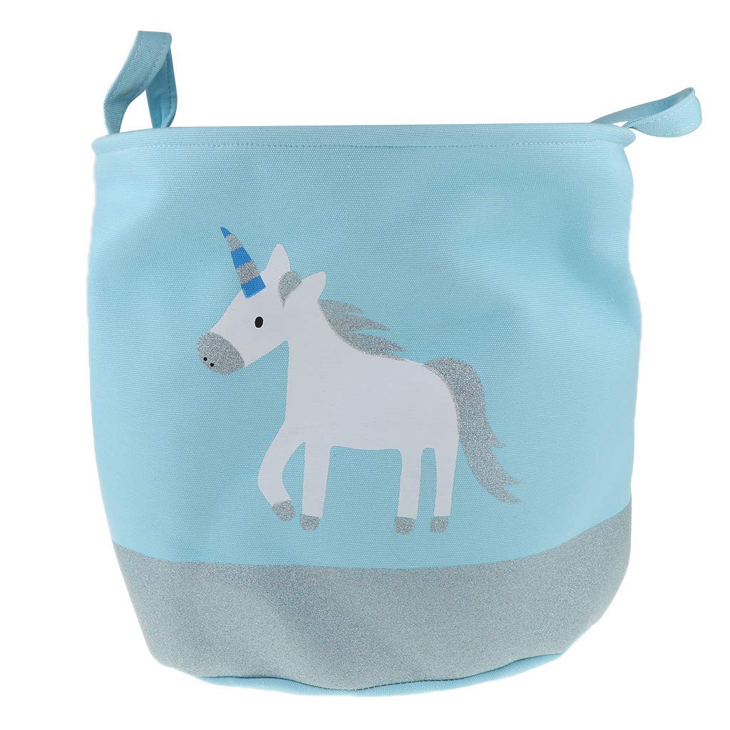Panier à linge pliable en coton pour organiser la chambre de bébé avec style