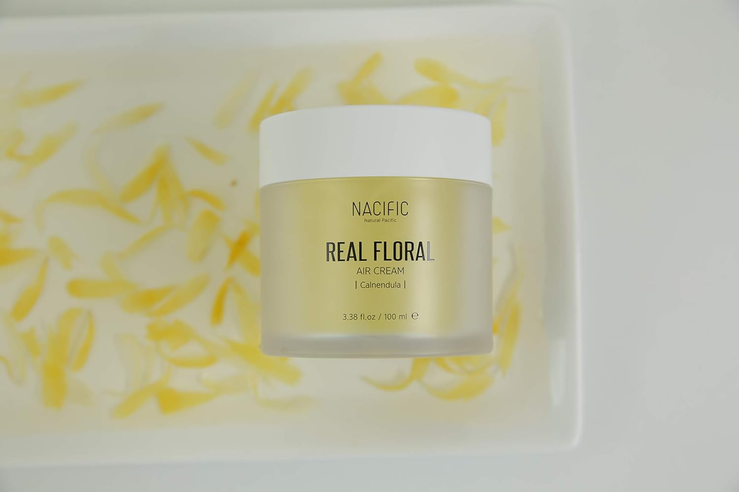 NACIFIC Real Floral, Air Cream, Calendula, 3.38 fl oz (100 ml)