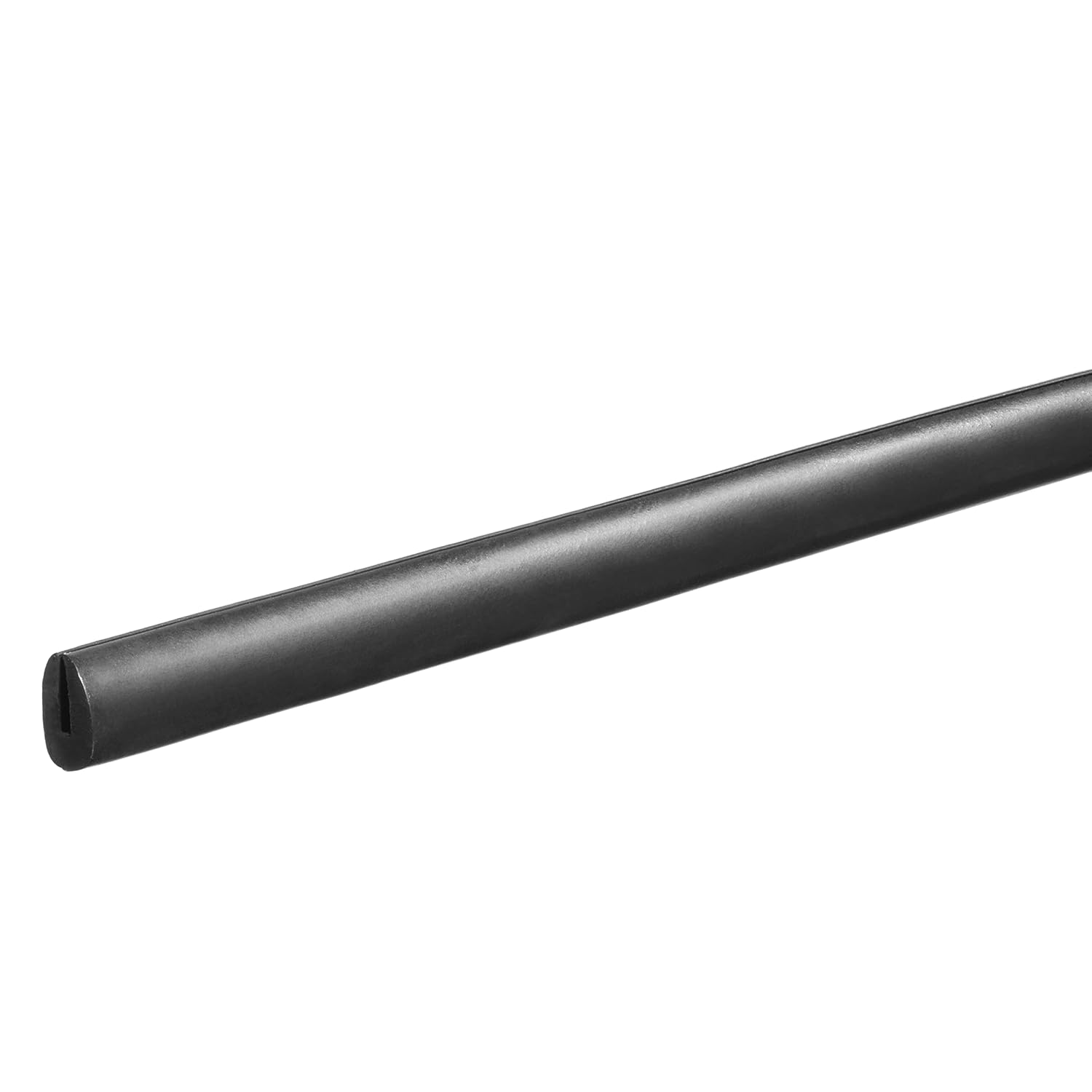 USA SEALING ZTRIM-184 Black Water Resistant Neoprene Rubber Edge Trim Seal -20° to 150° F,1/8" Inside Width,9/32" Inside Height,19/64" Outside Width,3/8" Outside Length,50 ft. Length