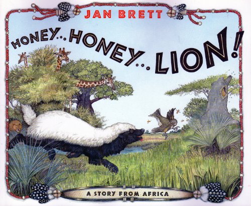 Honey... Honey... Lion! A Story from Africa B001E0HLI4 Book Cover
