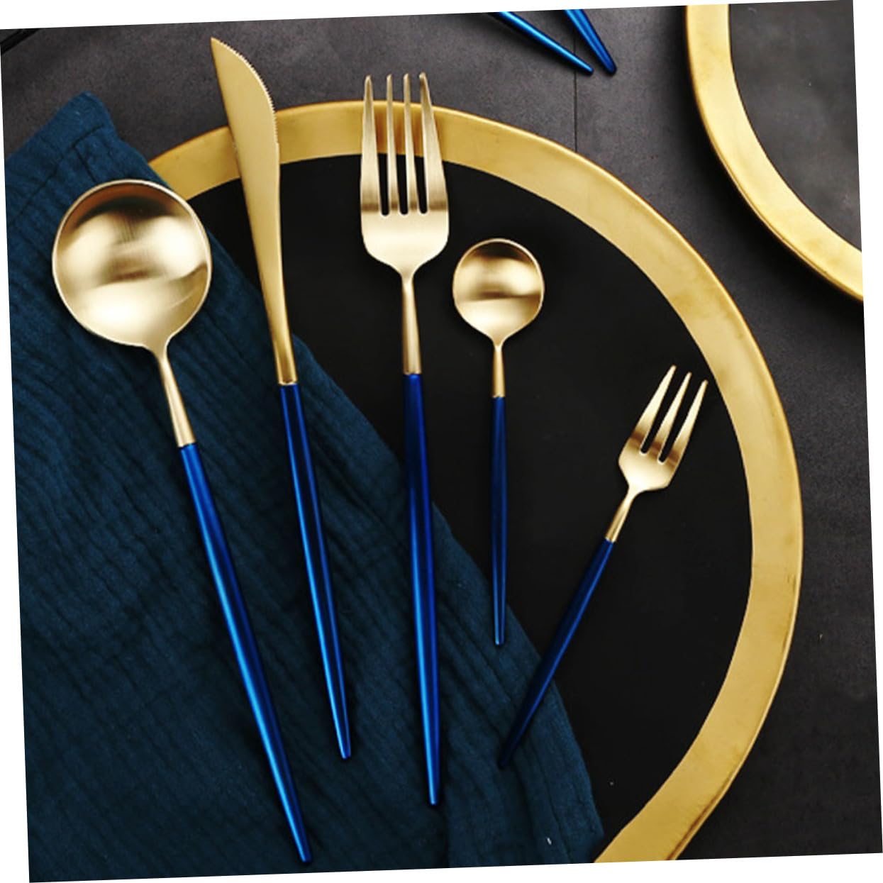 Tenedor de Cena de Acero Inoxidable 12 Piezas para Mesa