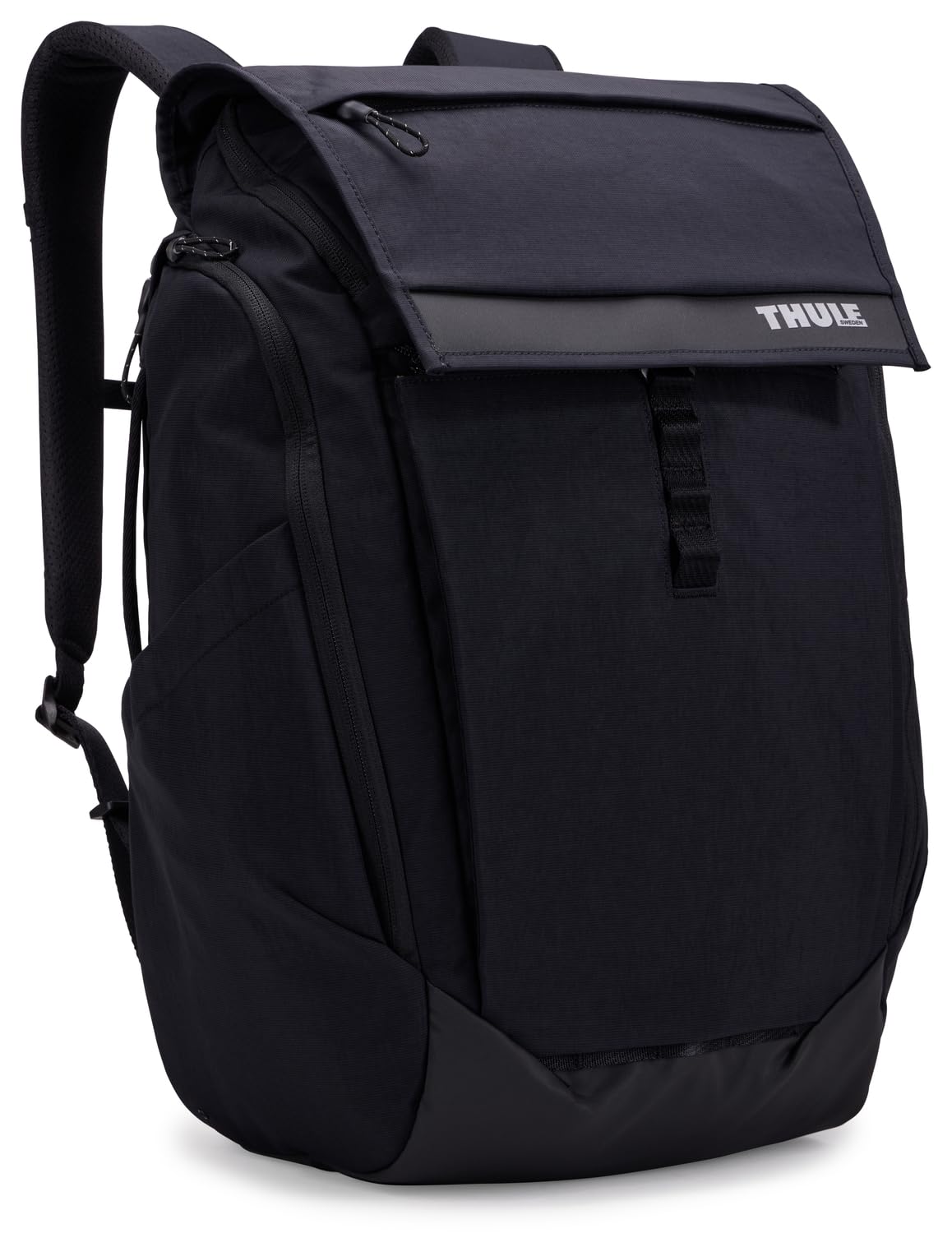 Thule Plecak Paramount 27 l, plecak dla osób dojeżdżających do pracy, wyściełana kieszeń pasuje do laptopów o przekątnej 16 cali, kolor czarny