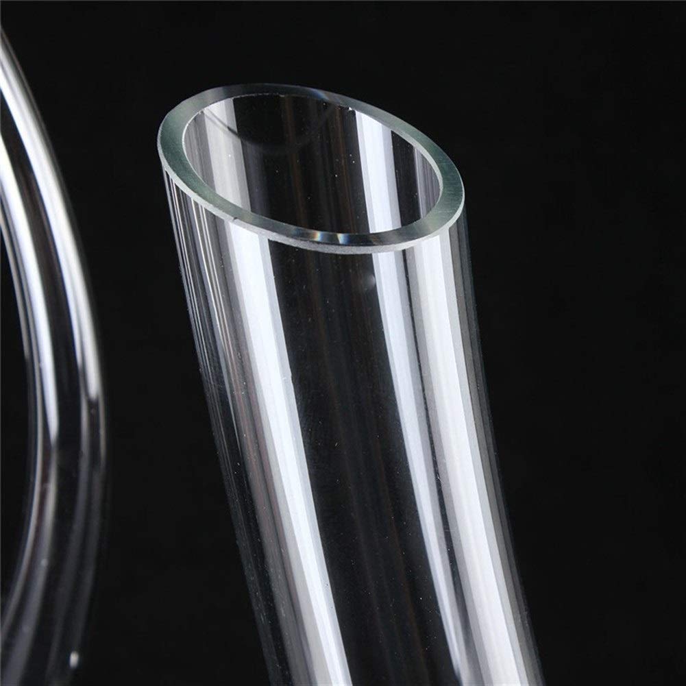 Vaso de cristal de 1500 ml Gran decantador de vino Vertedor Jarra Contenedor de vino Botella de agua Vasos para beber Conjunto de barra de jarra (Color : 1)