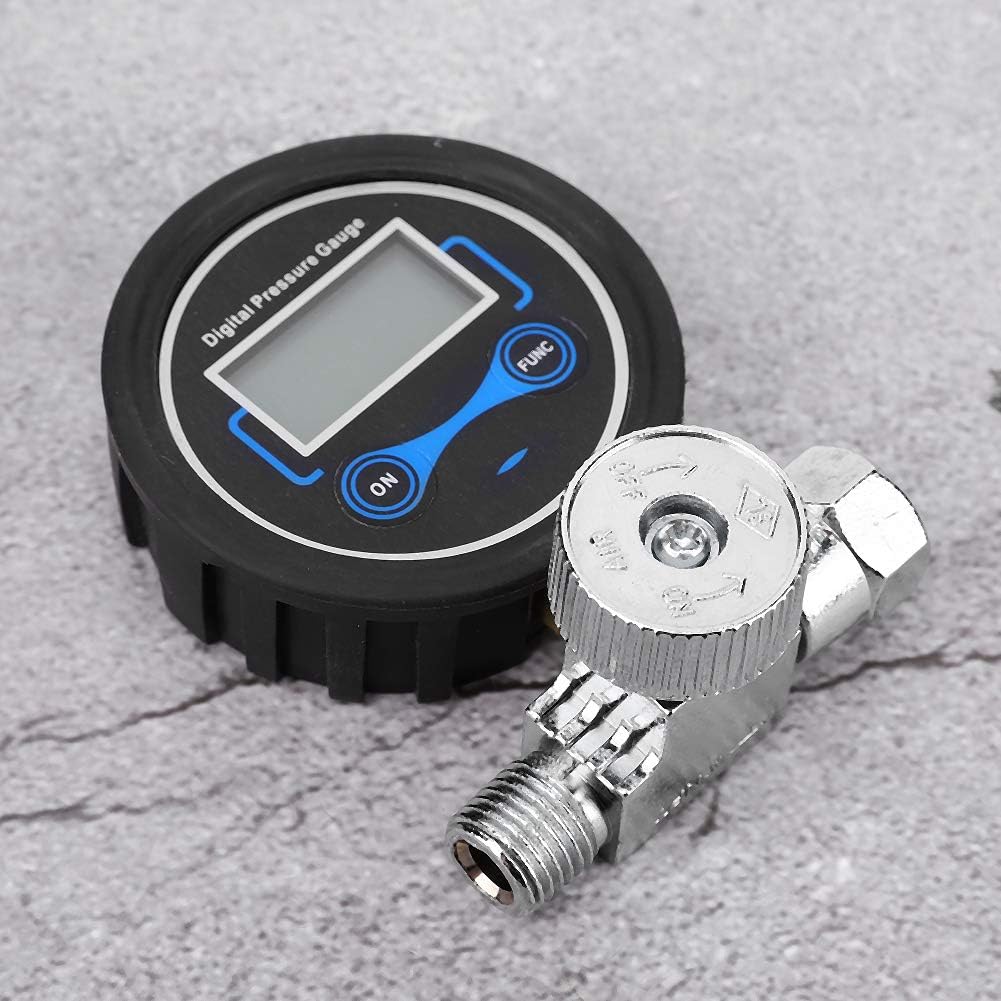 Air Pressure Regulator, Pneumatic Air Regulator Control Vae, Digital Pressure Gauge for Air Comprr