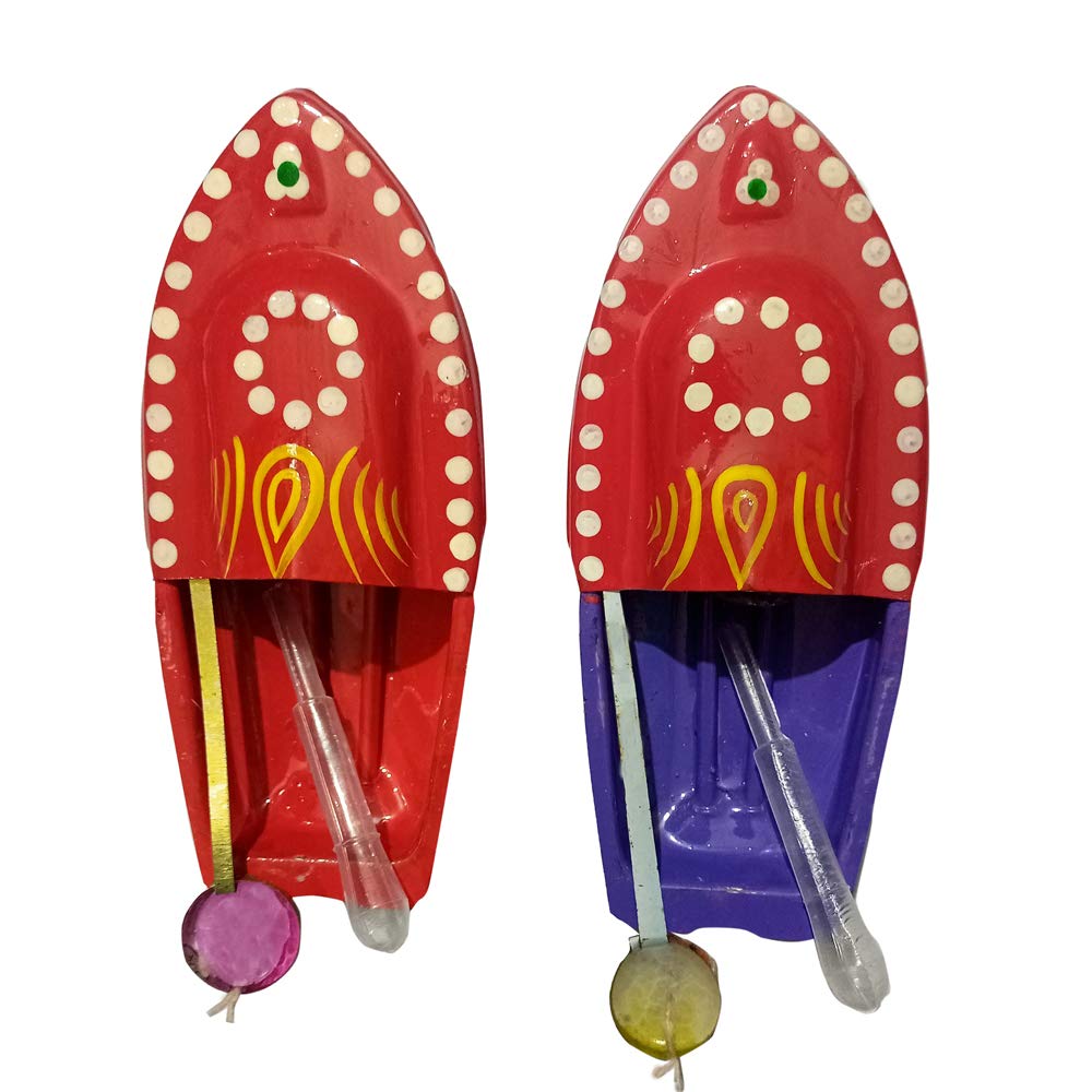ODDCLICK BG Bazzar Gali 2pcs. Classic Hand PaintedPutt Putt Steam Toy Boat ( Red ) (B08D7QN5D8) Amazon Price History, Amazon Price Tracker