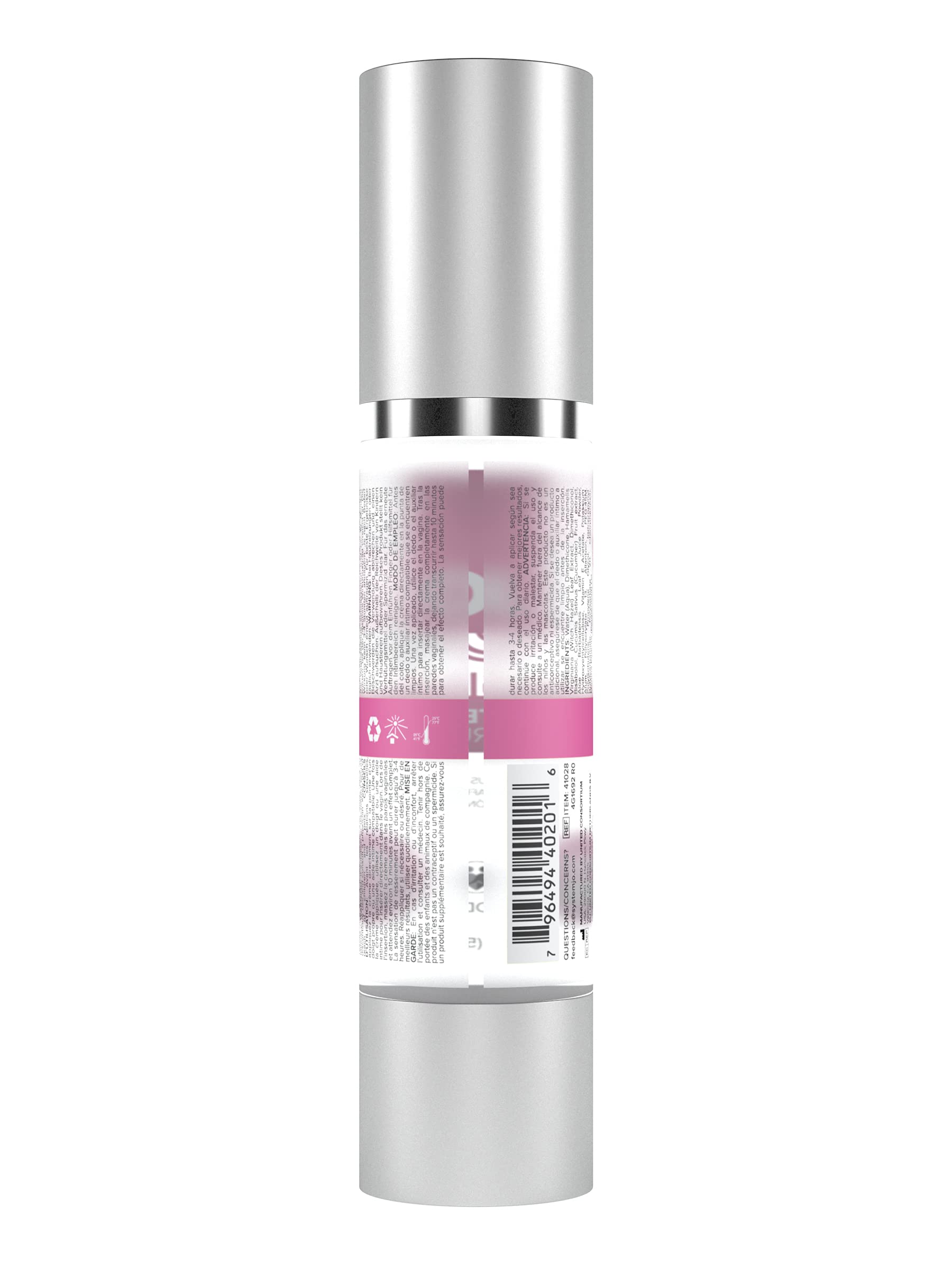 System JO Serreuse vaginale sérique tonique vaginal et crème de serrer le corps Transparent Taille Unique