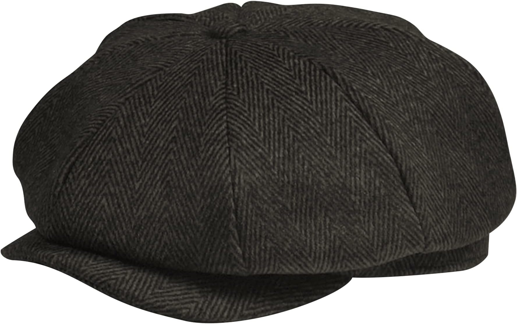 POUDAY Newsboy Cap for Men - Irish Newsies Cabbie Hat - Flat Winter Hat