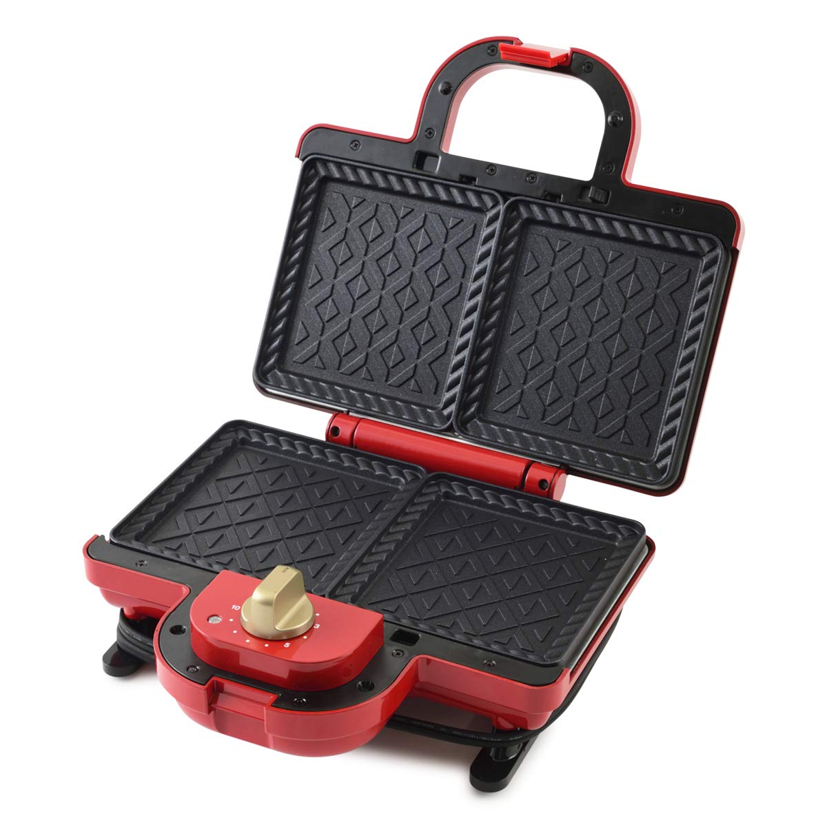 Amazon | [ブルーノ] ホットサンドメーカー ダブル BOE044 【7760446 
