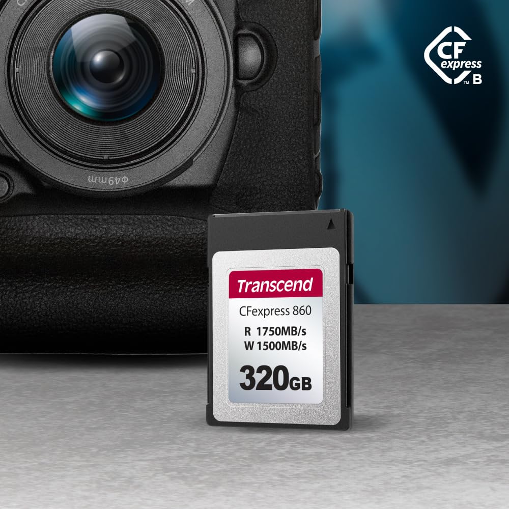 Transcend Scheda di memoria CFexpress 860 Type B da 160 GB - TS160GCFE860