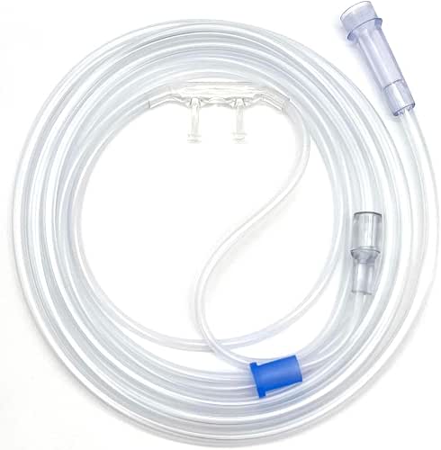 ResOne 4Ft Soft Adult Oxygen Nasal Cannula 5-Pack - Curved