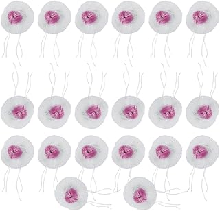 EVGATSAUTO 20Pcs Lamp Mantles, Dual Fuel Mantles for Kerosene and Gas Lanterns, Universal Replacement for Camping GAZ Camping Light Accessories