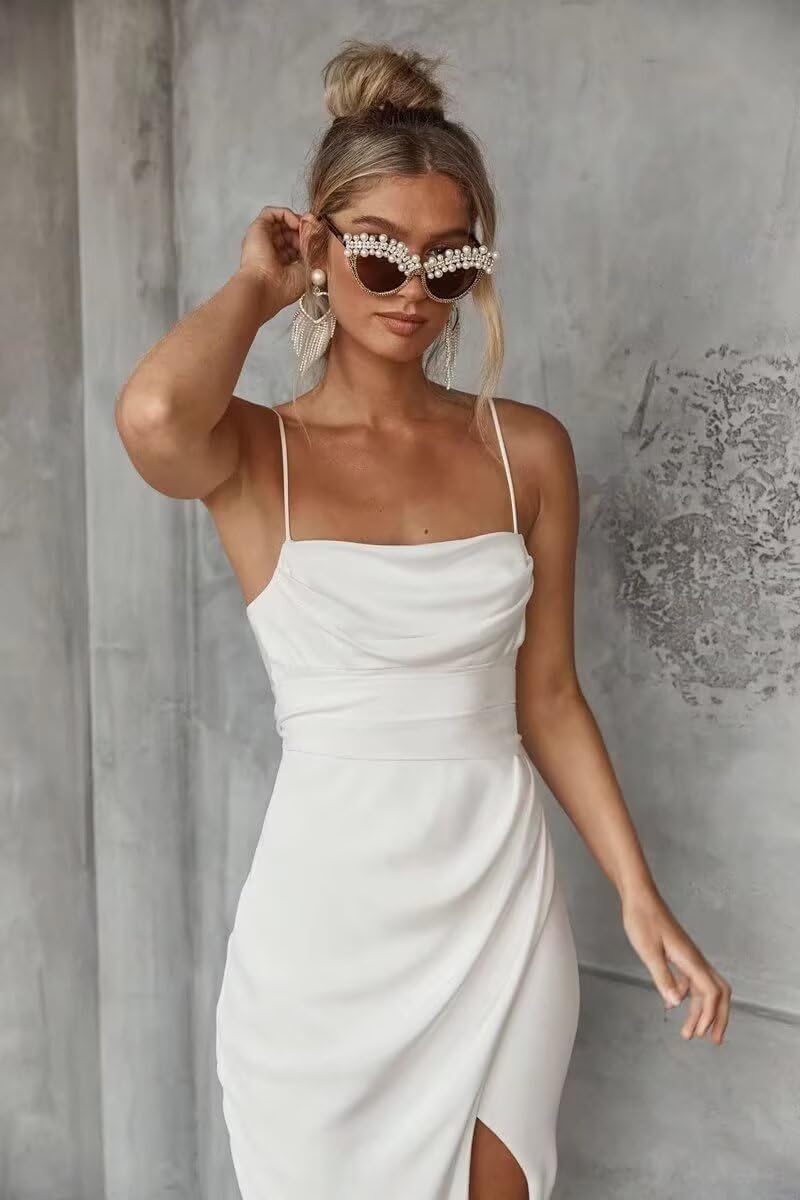 Wedding Dresses for Bride 2025 Lace Boho Mermaid Bridal Gowns for Bride Beach Wedding