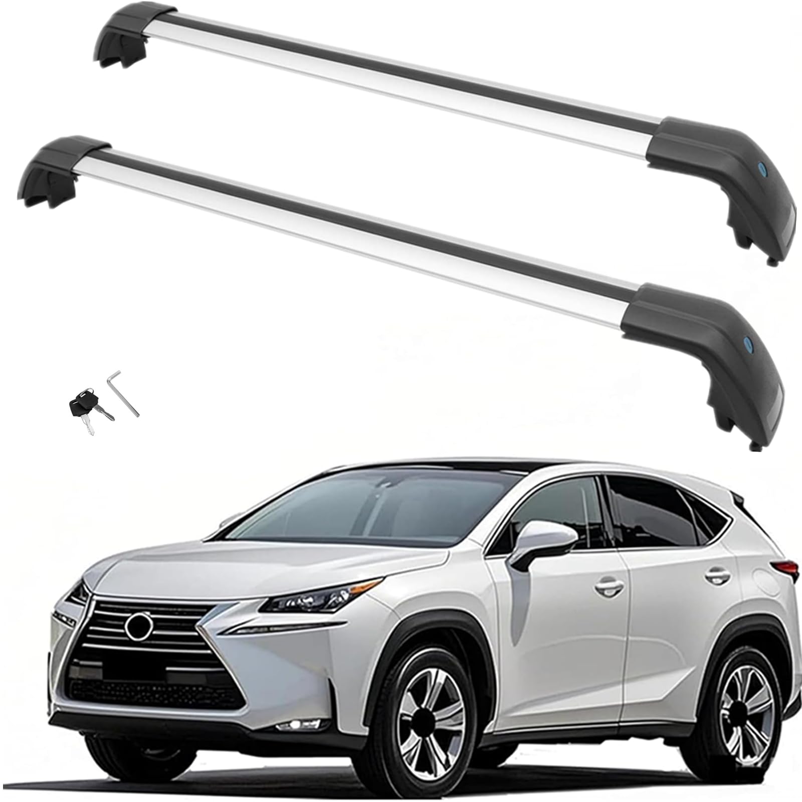 Motorfansclub Roof Racks Cross Bars Fit For Lexus Nx Nx200