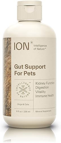 ION Intelligence of Nature Gut Support for Pets Strengthens Digestion Supports Kidneys Aids Immune Function and Defends from Food Toxins