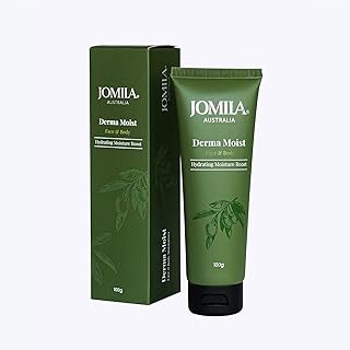Jomila DermaMoist Moisturiser Enriched With Olive Oil For Fast- Acting Protection Against Dryness, Australian Made,100g