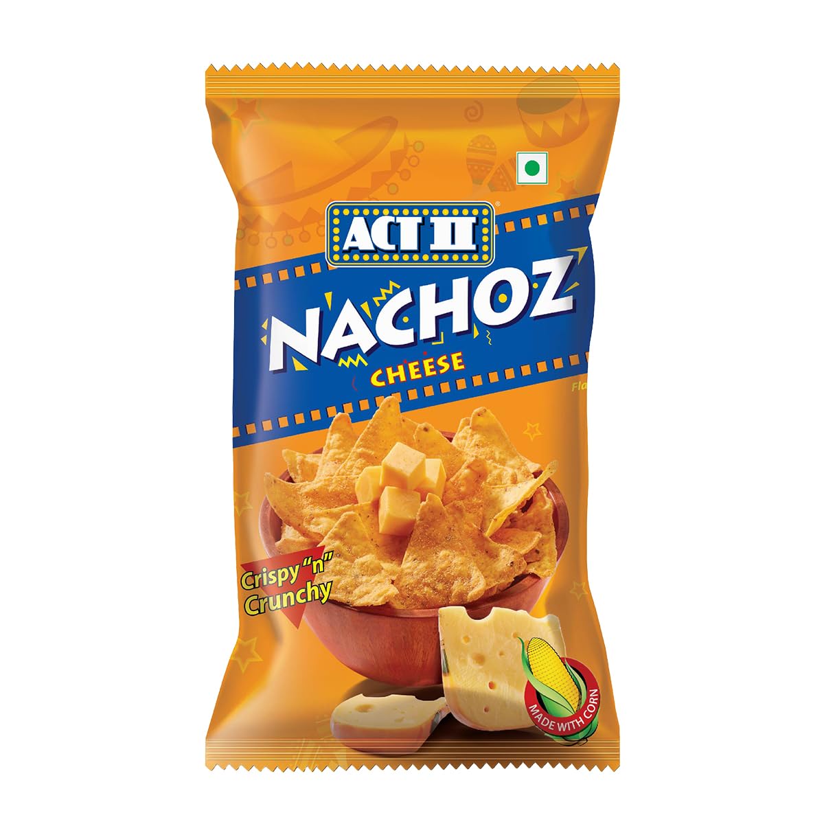 Cheese Nachoz,130/150g/139G (Weight May Vary)