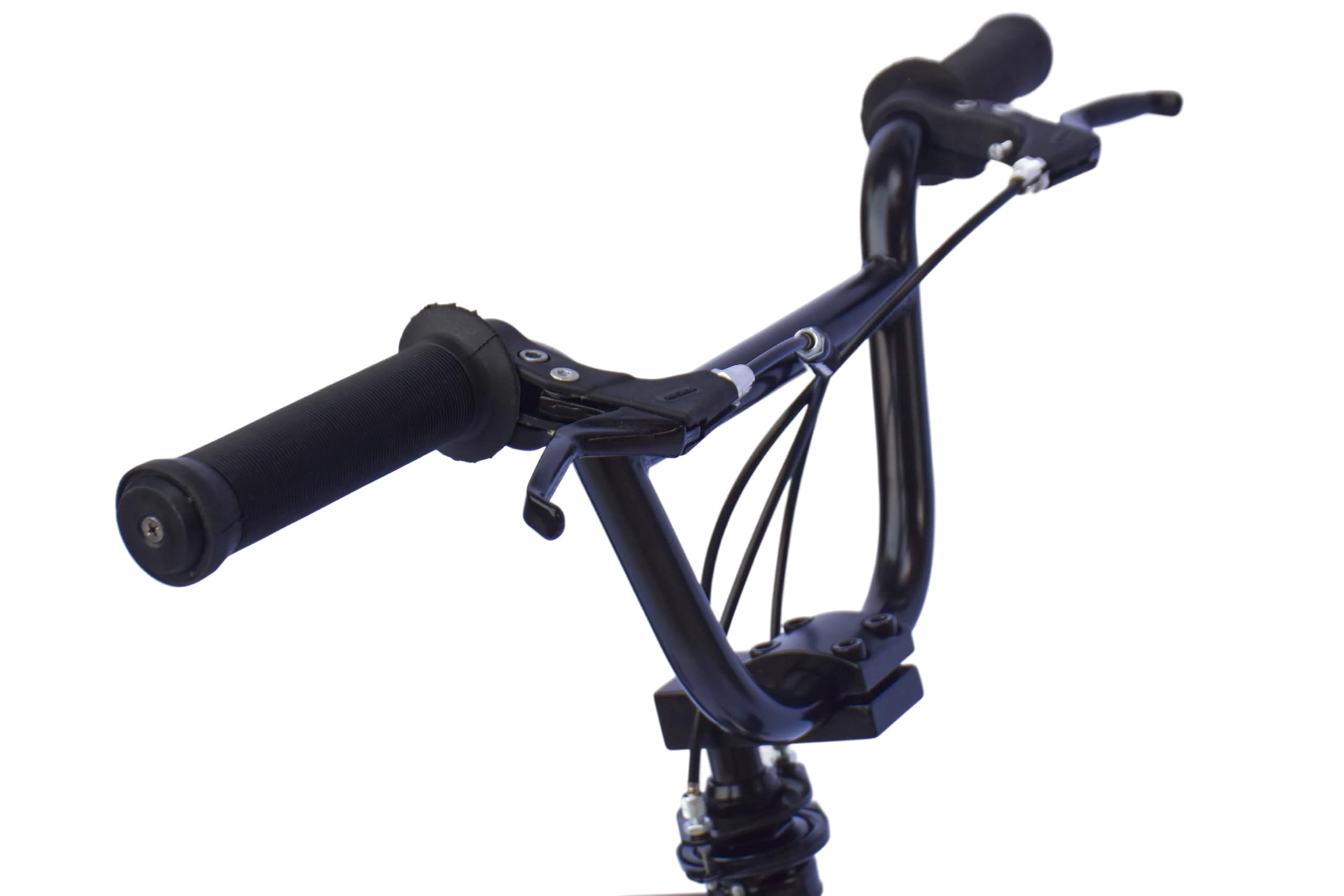 WYNN BMX Freestyle 20 Zoll XX1.0 schwarz-weiß/rot Rahmenhöhe 28 cm Kinder Erwachsene V-Brake