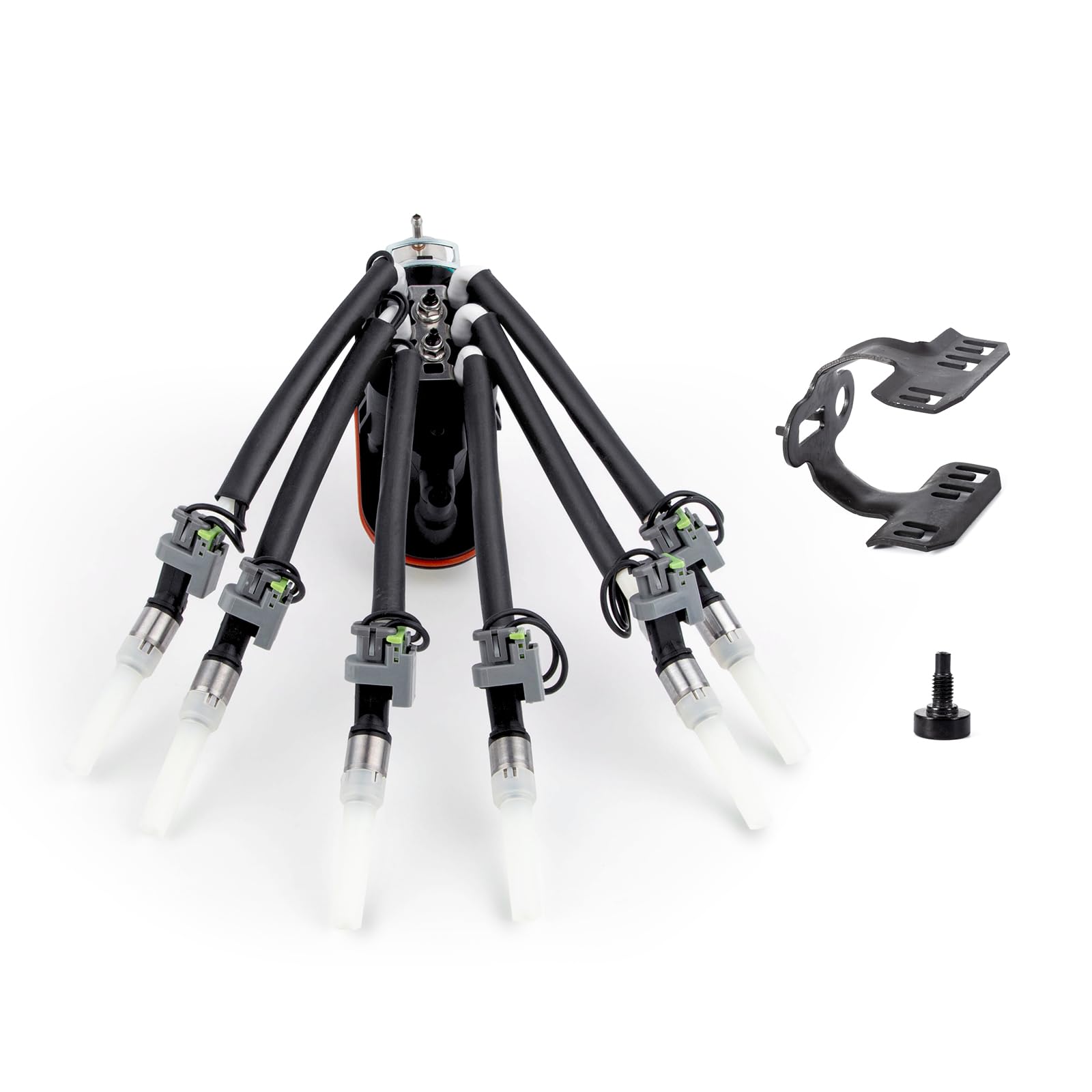 ENA Spider Fuel Injectors w/Return Fuel System FJ503 Compatible with Chevy GMC Isuzu Astro Blazer Express 1500 Silverado Jimmy Safari Savana Sierra 4.3 V6 1996-2014 Replacement for 17113673 19210688