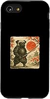 Vista 18 de Pug Samurai Japanese Warrior Costume Sumi-e Art Funny Case for iPhone 16