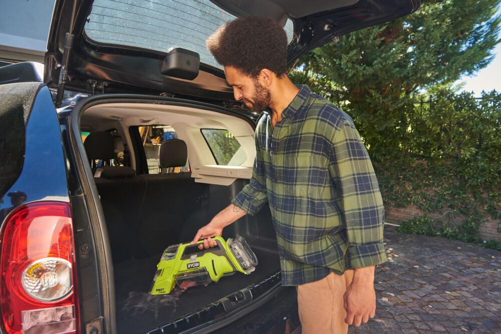 RYOBI RDC18-0 - Aspirador de zona de 18 V, 550 L/min, 200 ml