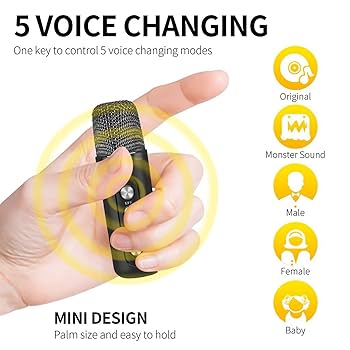 Karaoke-maskin, Dubbla Mikrofoner, Bu00e4rbar Bluetooth-hu00f6gtalare, Vit Karaoke-maskin, Dubbla Mikrofoner, Bu00e4rbar Bluetooth-hu00f6gtalare, Vit